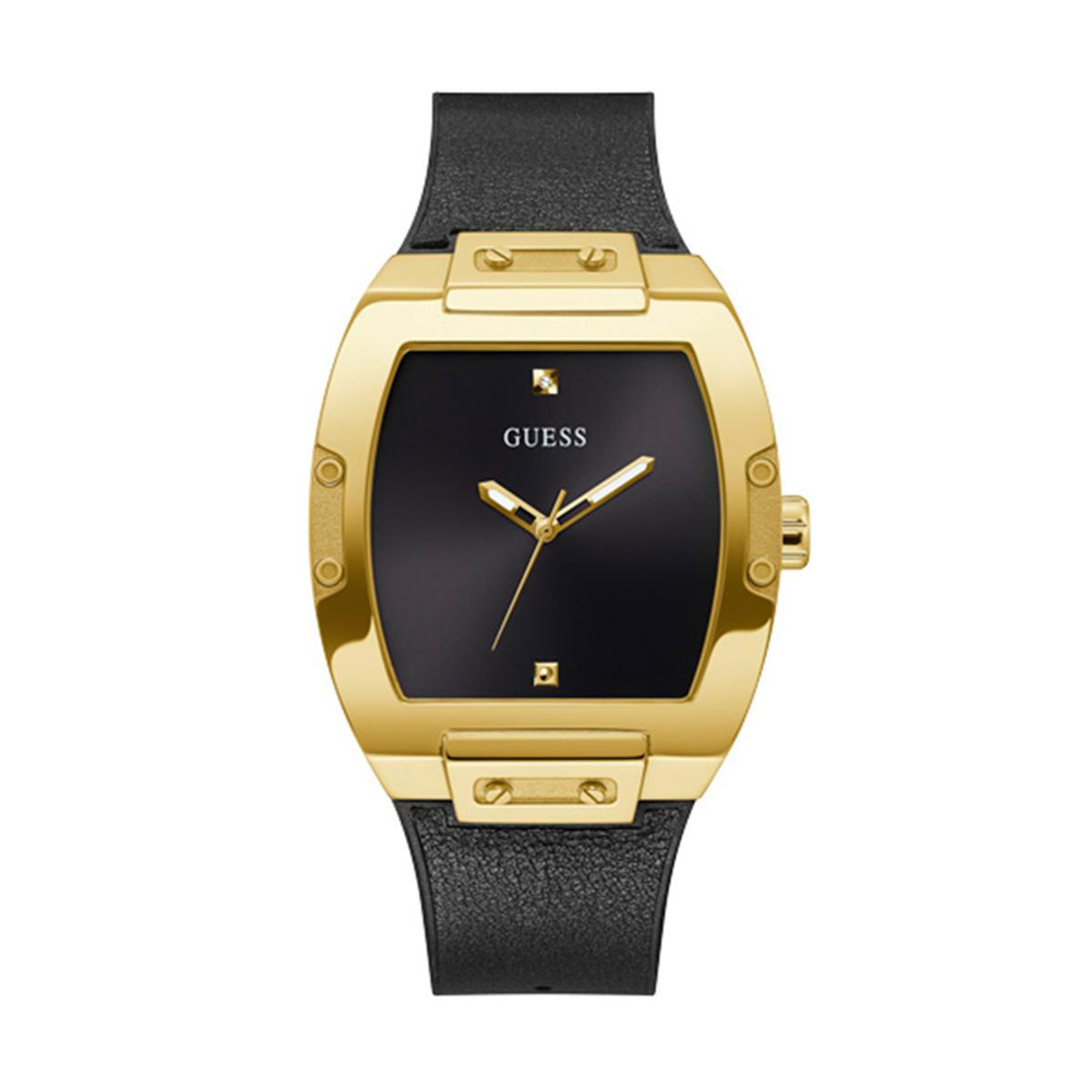 Guess Original Watches - Black Dial & Black Strap