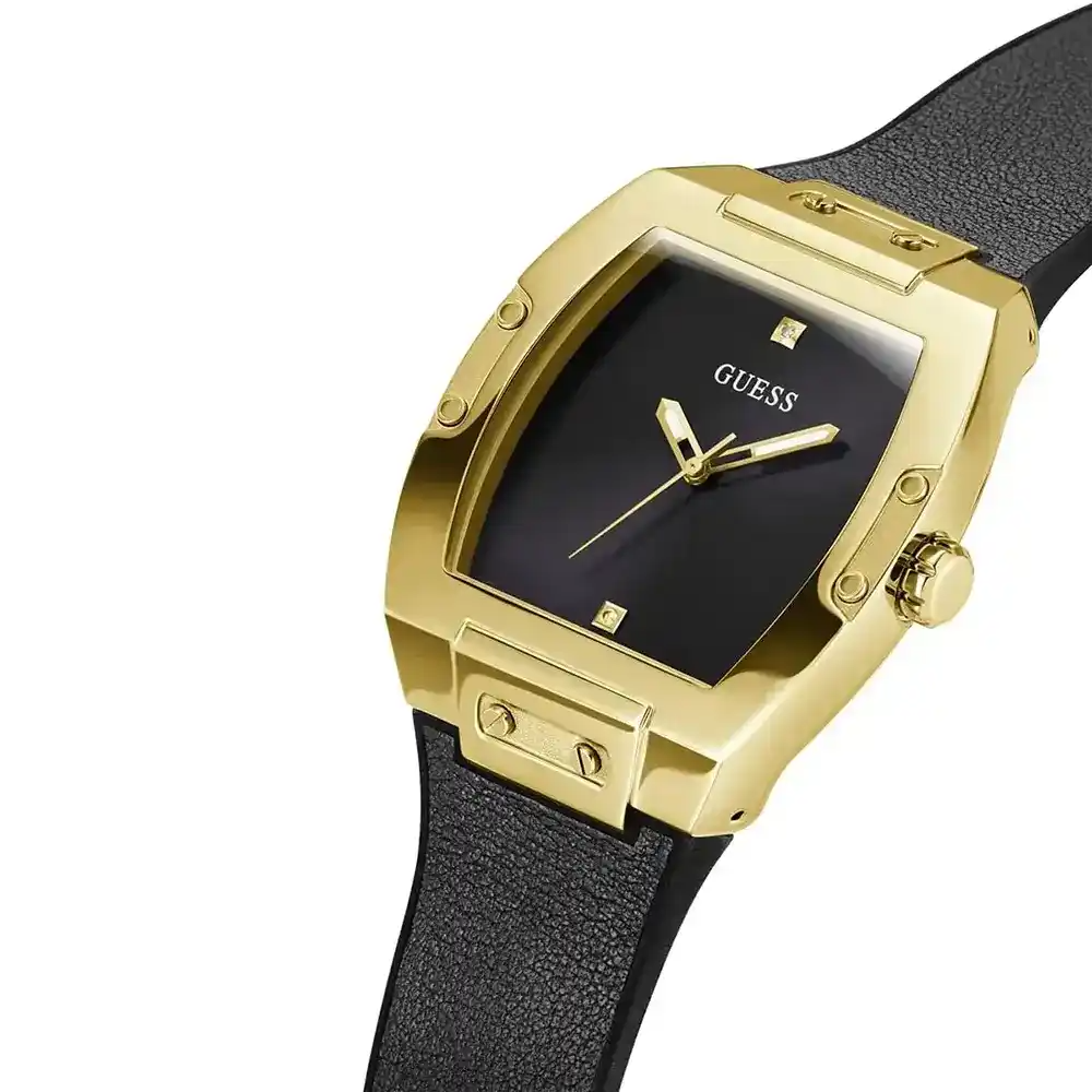 Guess Original Watches - Black Dial & Black Strap