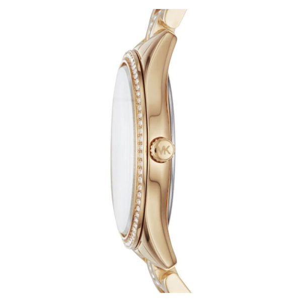 Michael Kors MK7084 Original Watches - Golden Chain White Dial