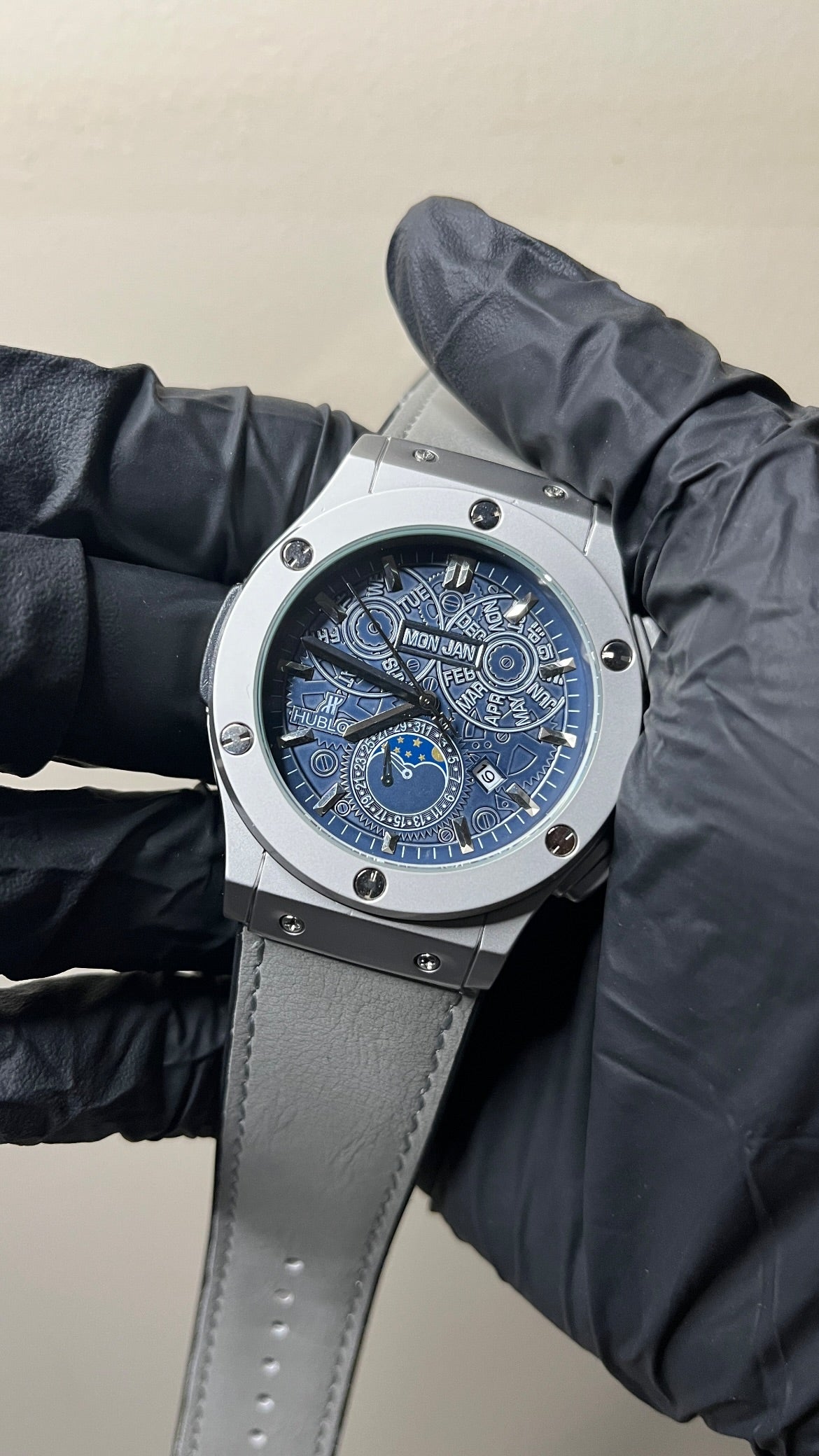 Hublot First Copy | Blue Dial - Month & date