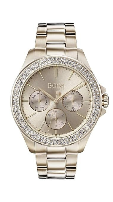 Hugo Boss 1502443 Original Watch - Rose Gold Chain Rose Gold Dial