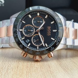 Hugo Boss 1513757 Original Watch - Two Tone Chain Black Dial