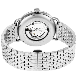 Emporio Armani Aviator AR60024 Original Watch - Silver Chain Blue Dial