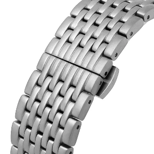 Emporio Armani Aviator AR60024 Original Watch - Silver Chain Blue Dial