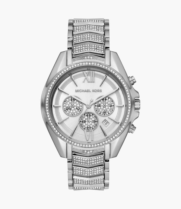 Michael Kors MK6728 Original Watch - Silver Chain White Dial