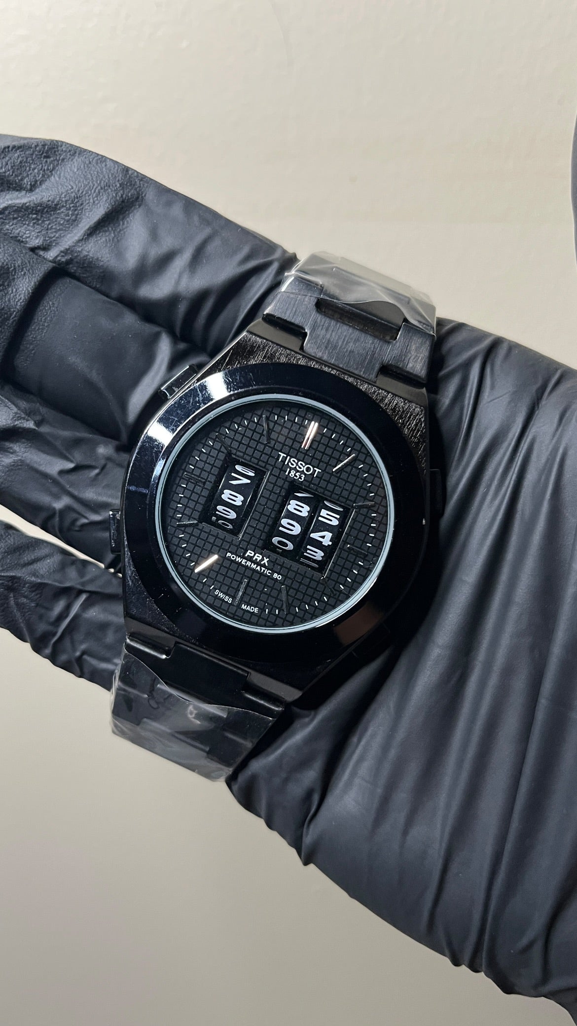 Tissot 1853 Bike Meter First Copy - Black