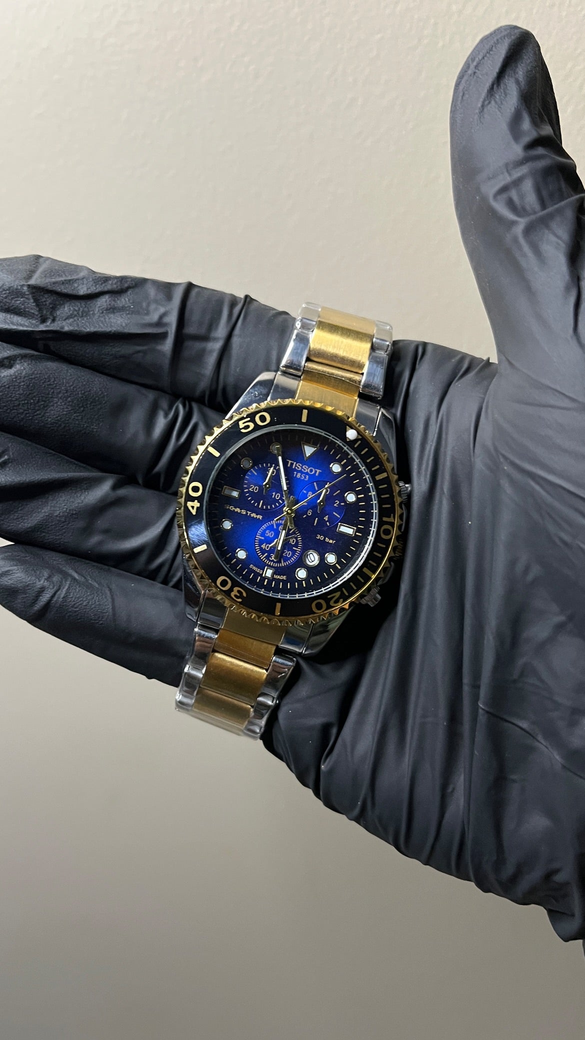 Tissot SeaStar  First Copy - Blue Dial