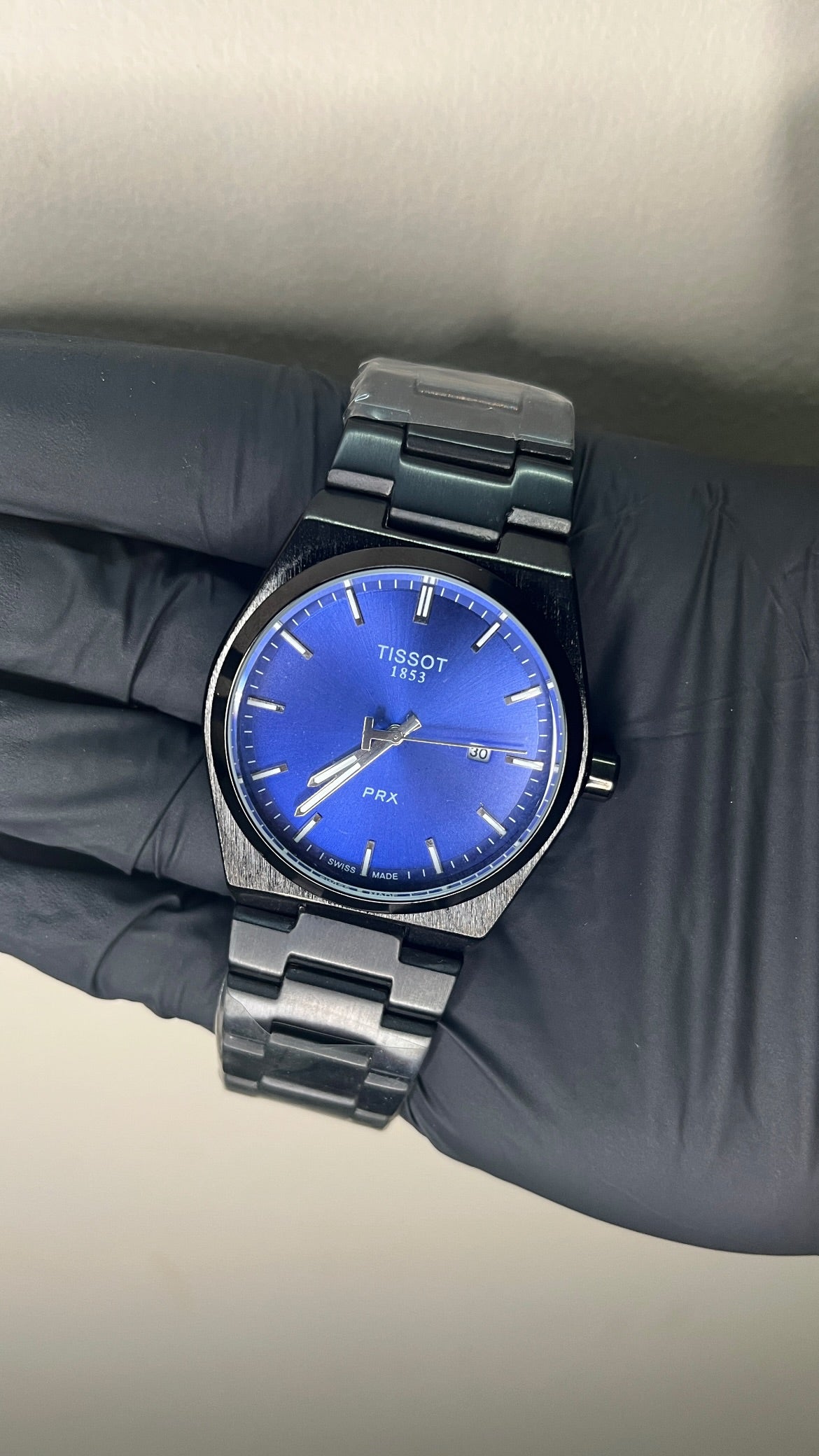Tissot PRX First Copy - Plain Blue Dial