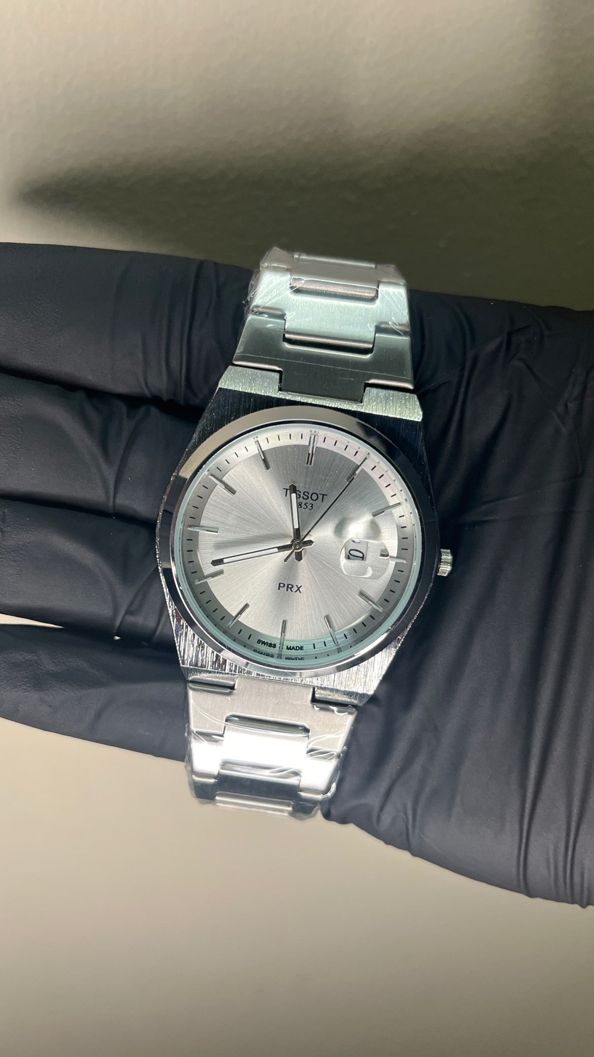 Tissot PRX First Copy - Plain White Dial