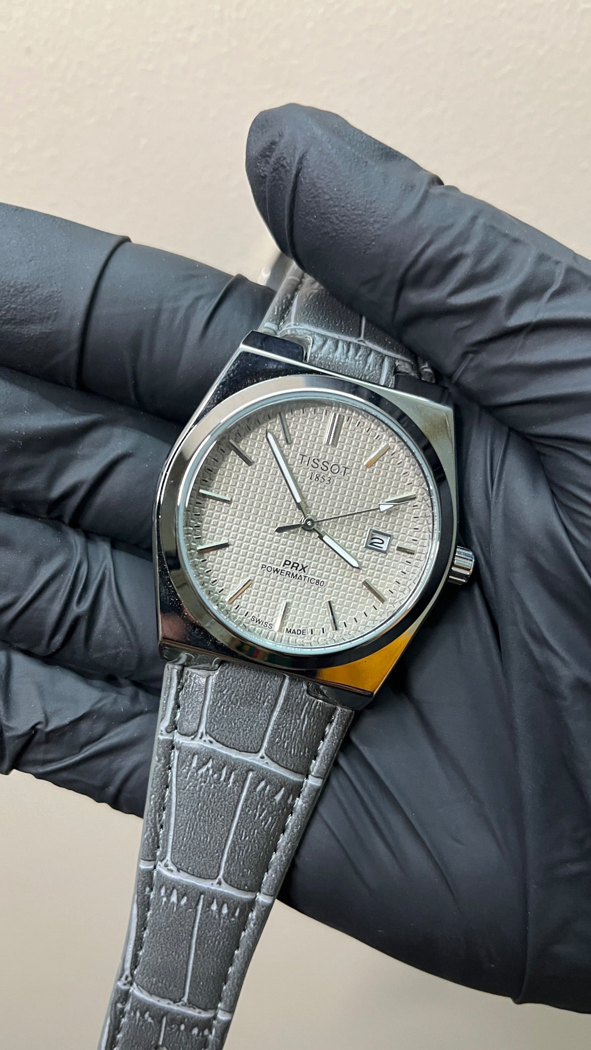 Tissot PRX First Copy - Waffle Dial With Strap