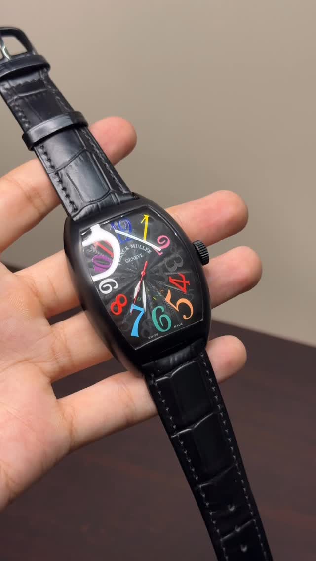 Franck Muller Crazy Hours Vanguard Mastercopy – Black Dial