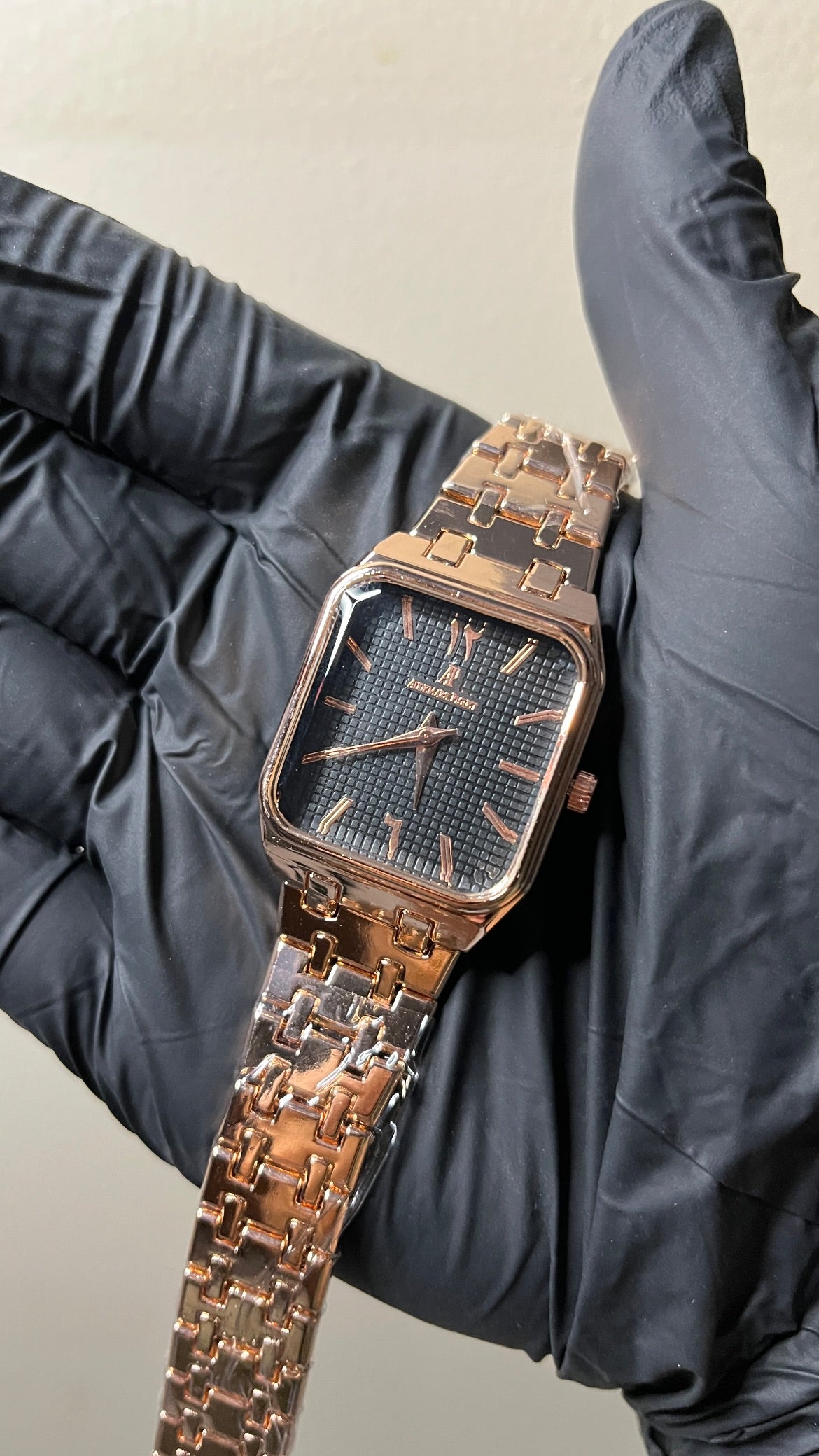 Audemars Piguet First Copy - Rose Gold Black Dial