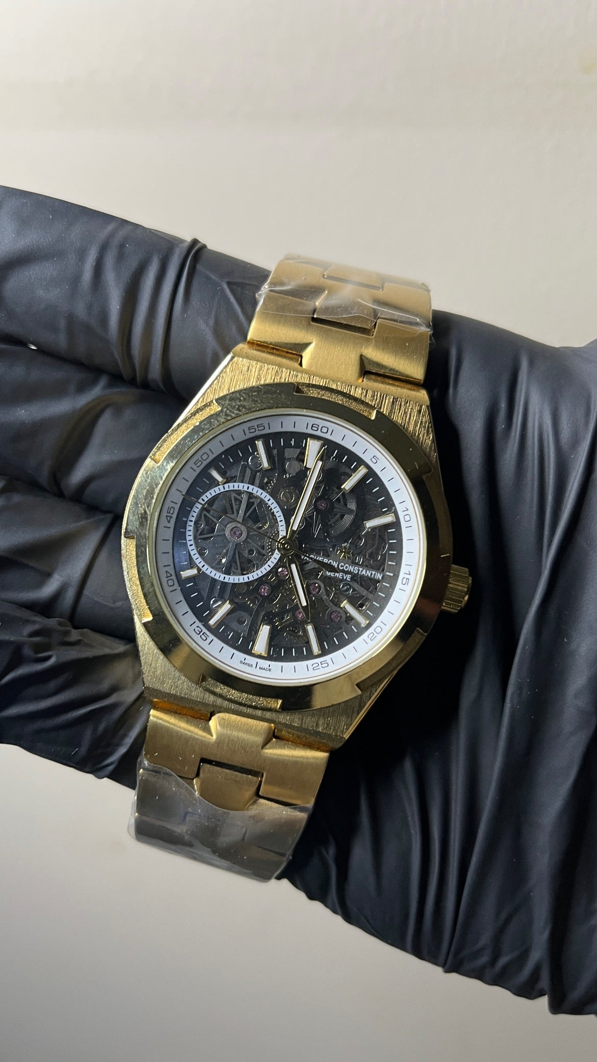 Vacheron Constantin First Copy - Gold Skeleton Watch