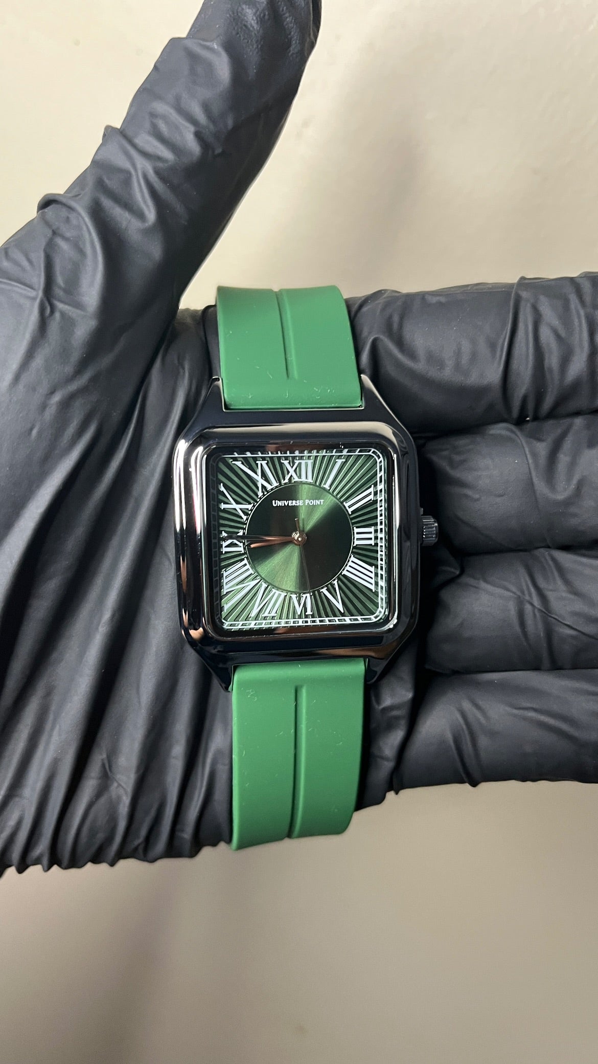 Universal Point First Copy - Green Dial ( Roman )