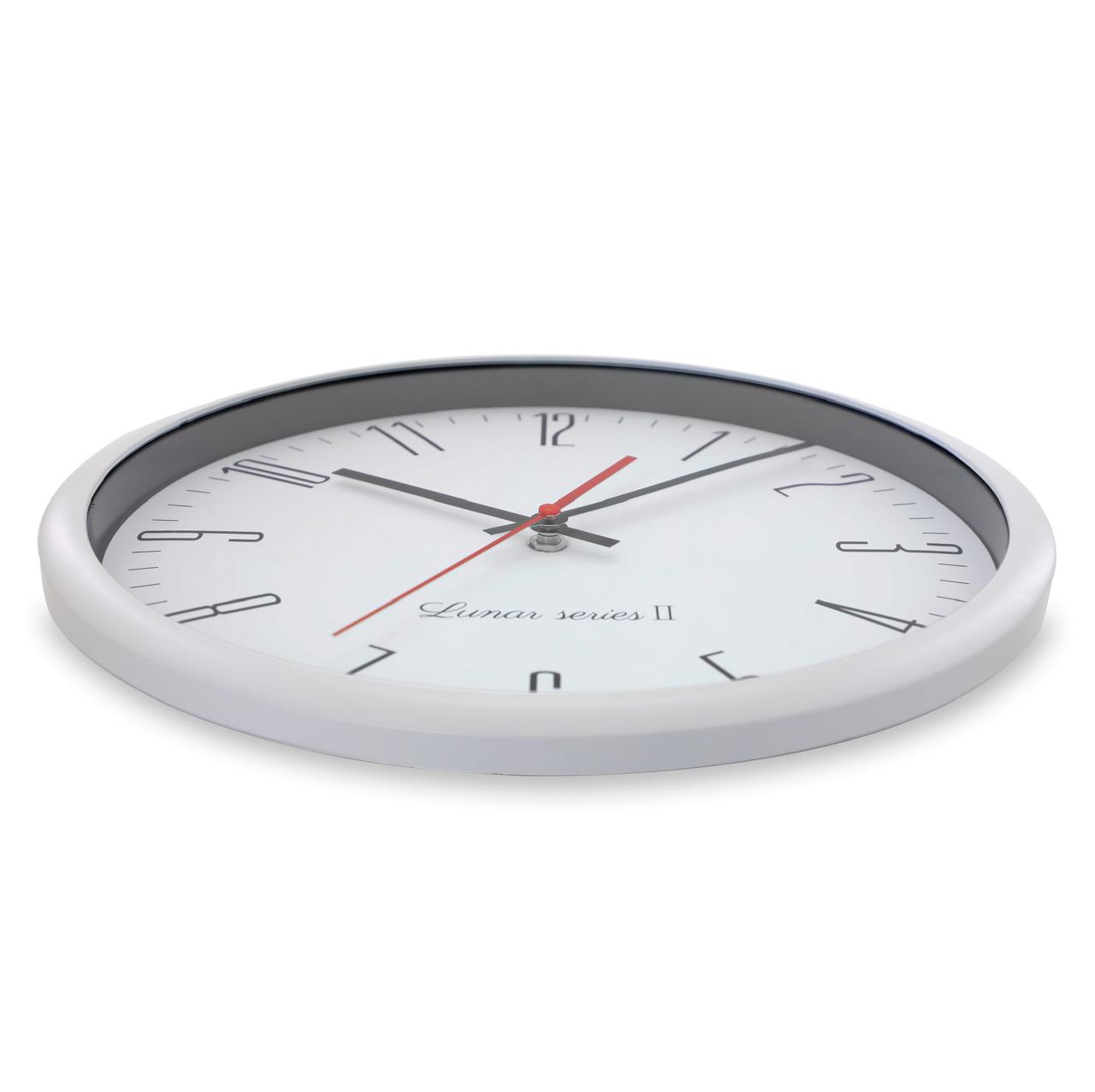 DURUST Lunar Series II - 12 Inch Modern Wall Clock