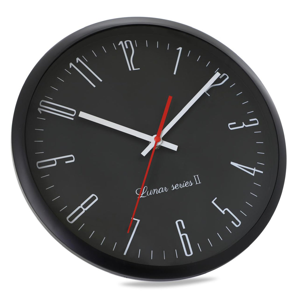 DURUST Lunar Series II - 12 Inch Modern Wall Clock