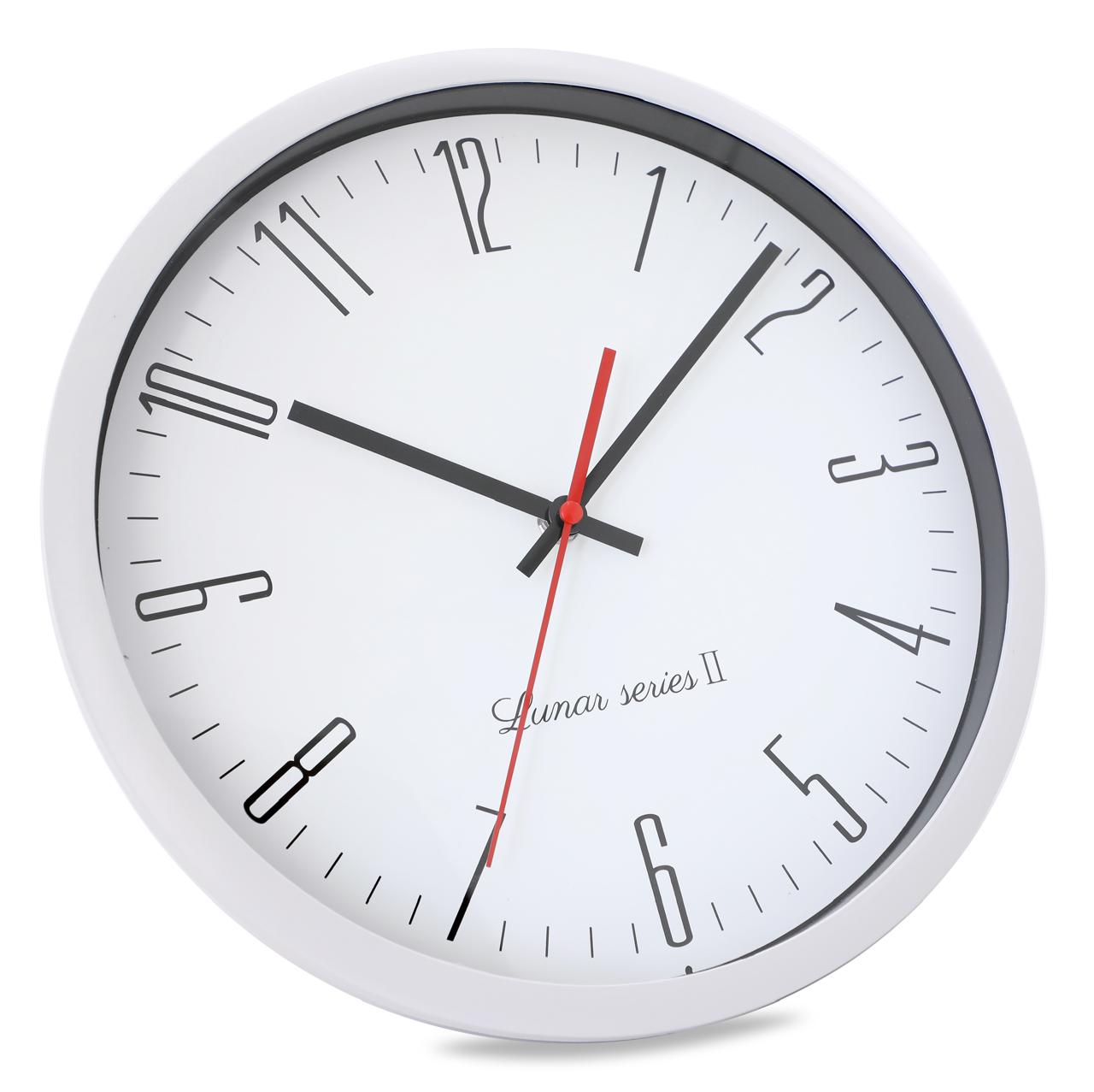 DURUST Lunar Series II - 12 Inch Modern Wall Clock