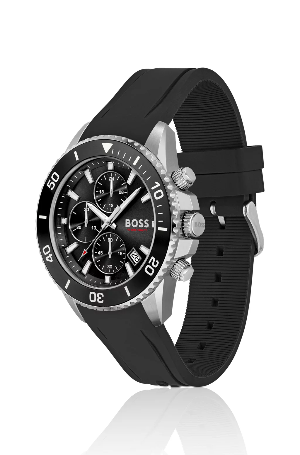 Boss Original Watches - Black Dial  & Black Strap