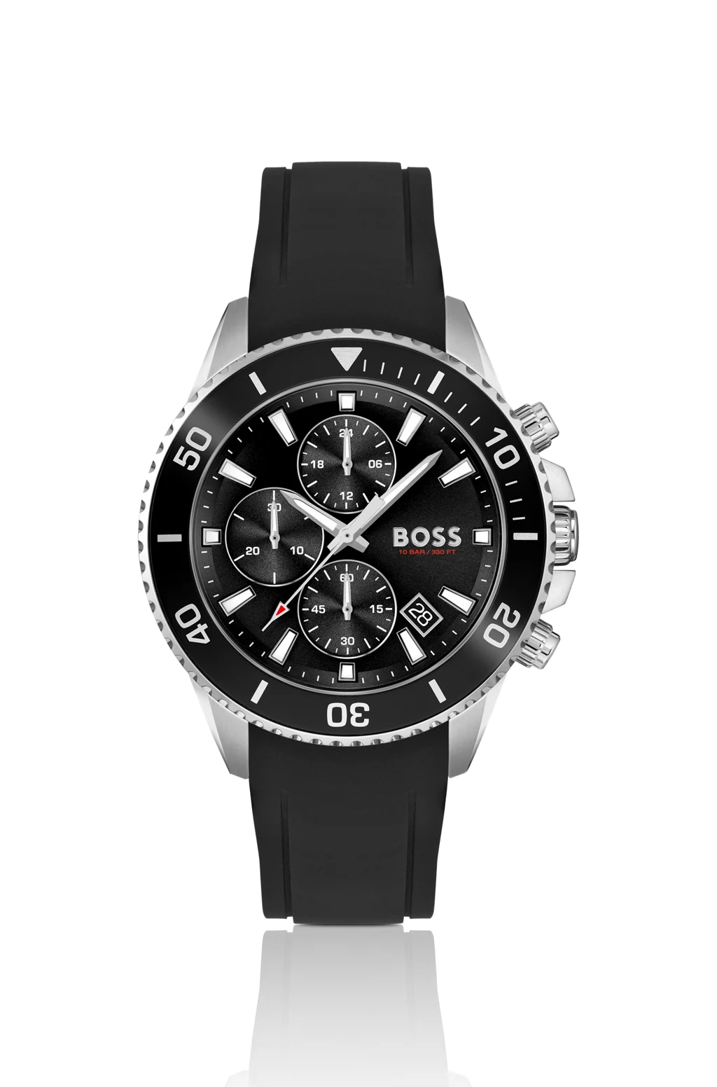 Boss Original Watches - Black Dial  & Black Strap
