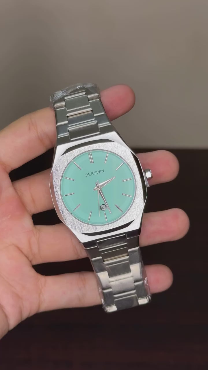 Bestwin - Tiffany Dial Silver Chain