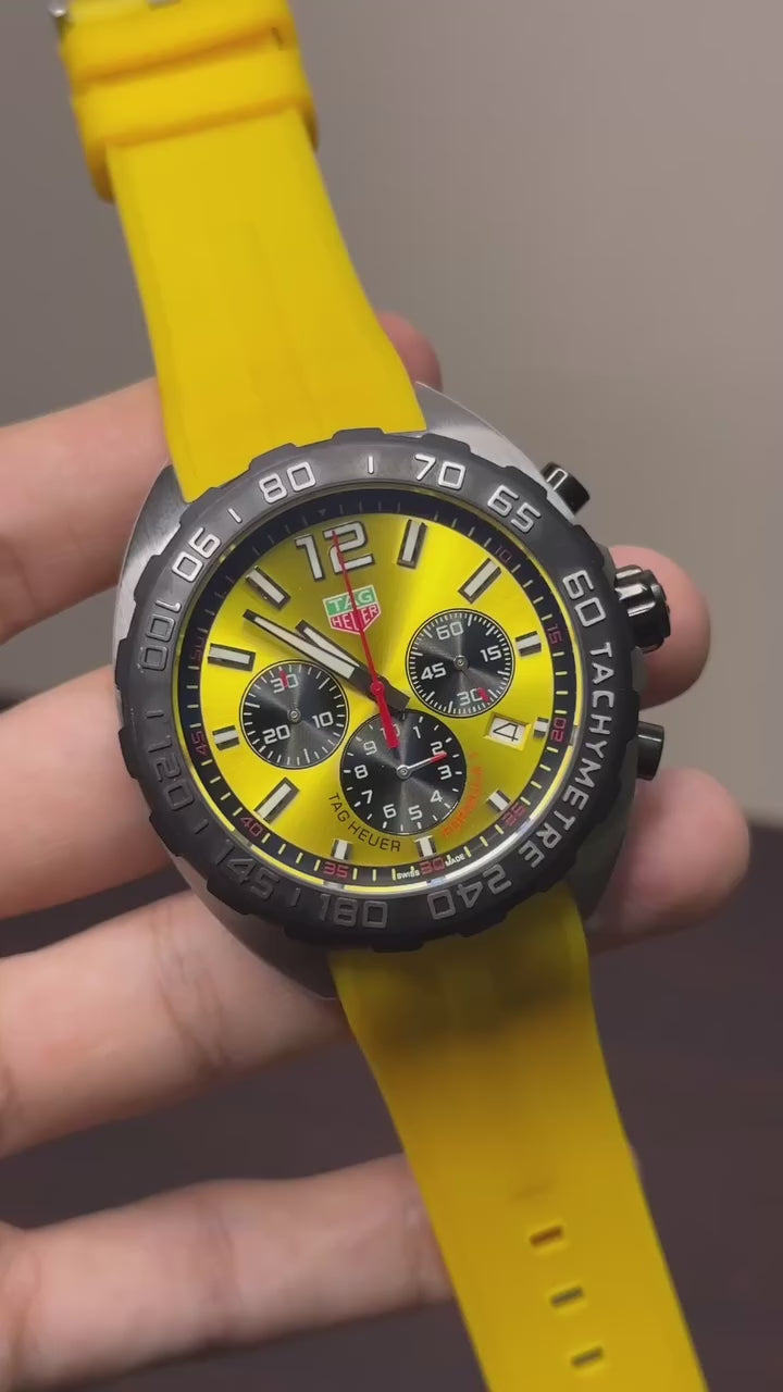 TagHeuer Mastercopy (Yellow Formula 1 Edition)