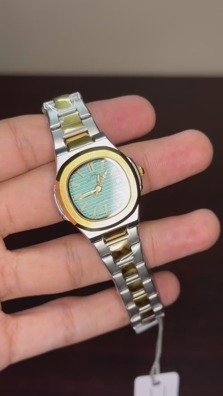 Bestwin - Tiffany Dial Two Tone Chain