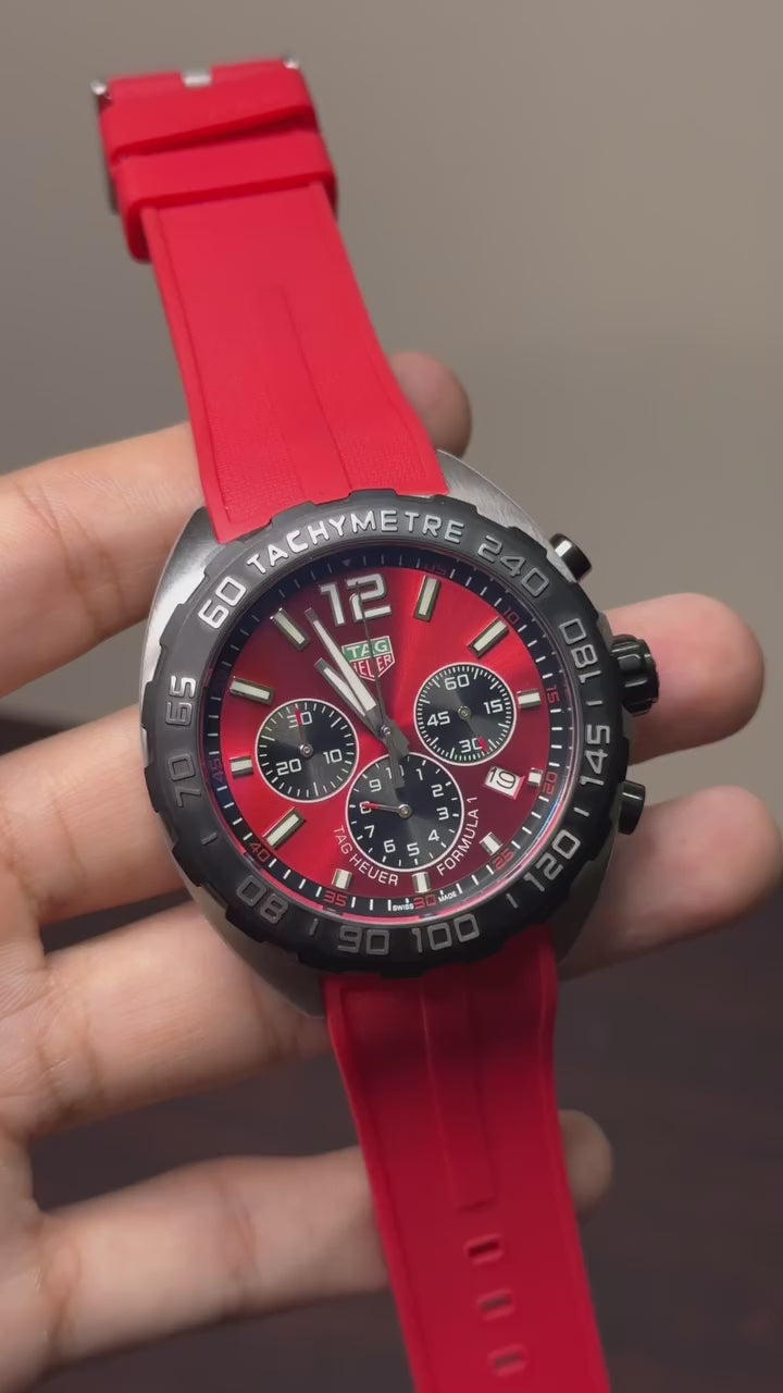 TagHeuer  Mastercopy (Red Formula 1 Edition)