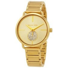 Michael Kors MK3549 Original Watch - Golden Chain Gold Dial