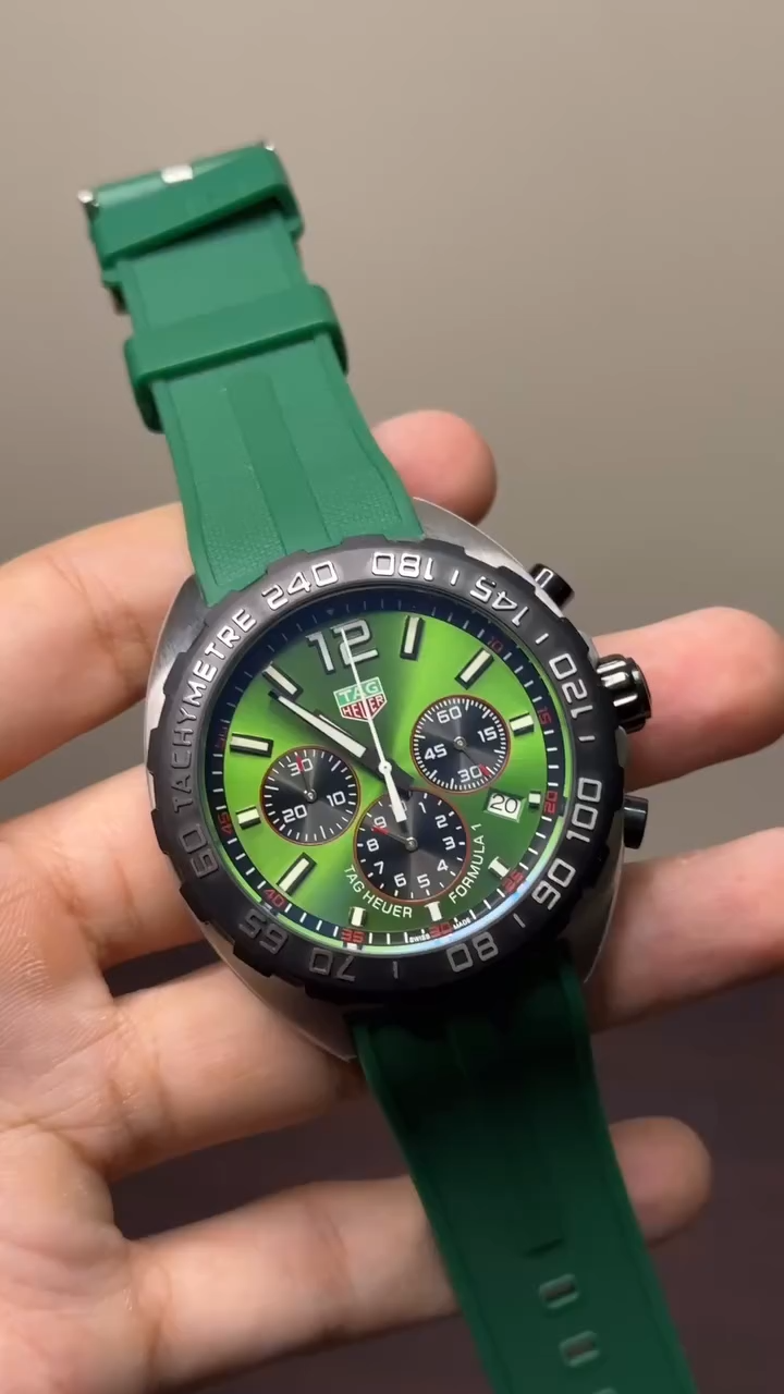 TagHeuer Mastercopy (Green Formula 1 Edition)