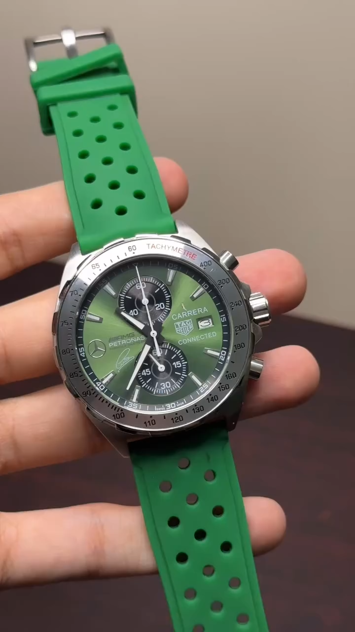 TagHeuer Mastercopy (Green Mercedes Edition)