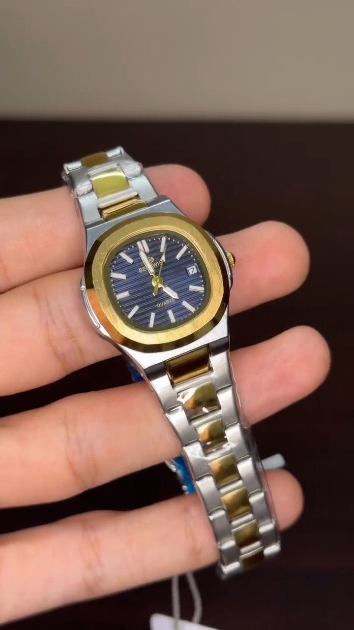 Bestwin - Blue Dial Two Tone Chain