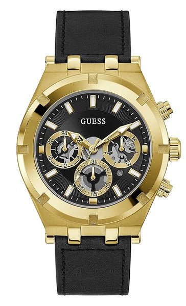 Guess Original Watches - Black Dial & Black Strap